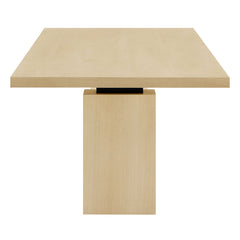 Piston Natural 82" Rectangular Wood Dining Table - Ornate Home