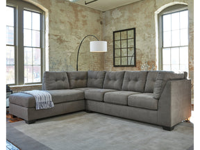 Pitkin Slate 2-Piece Sectional with Chaise (Online Special Price) - Ornate Home