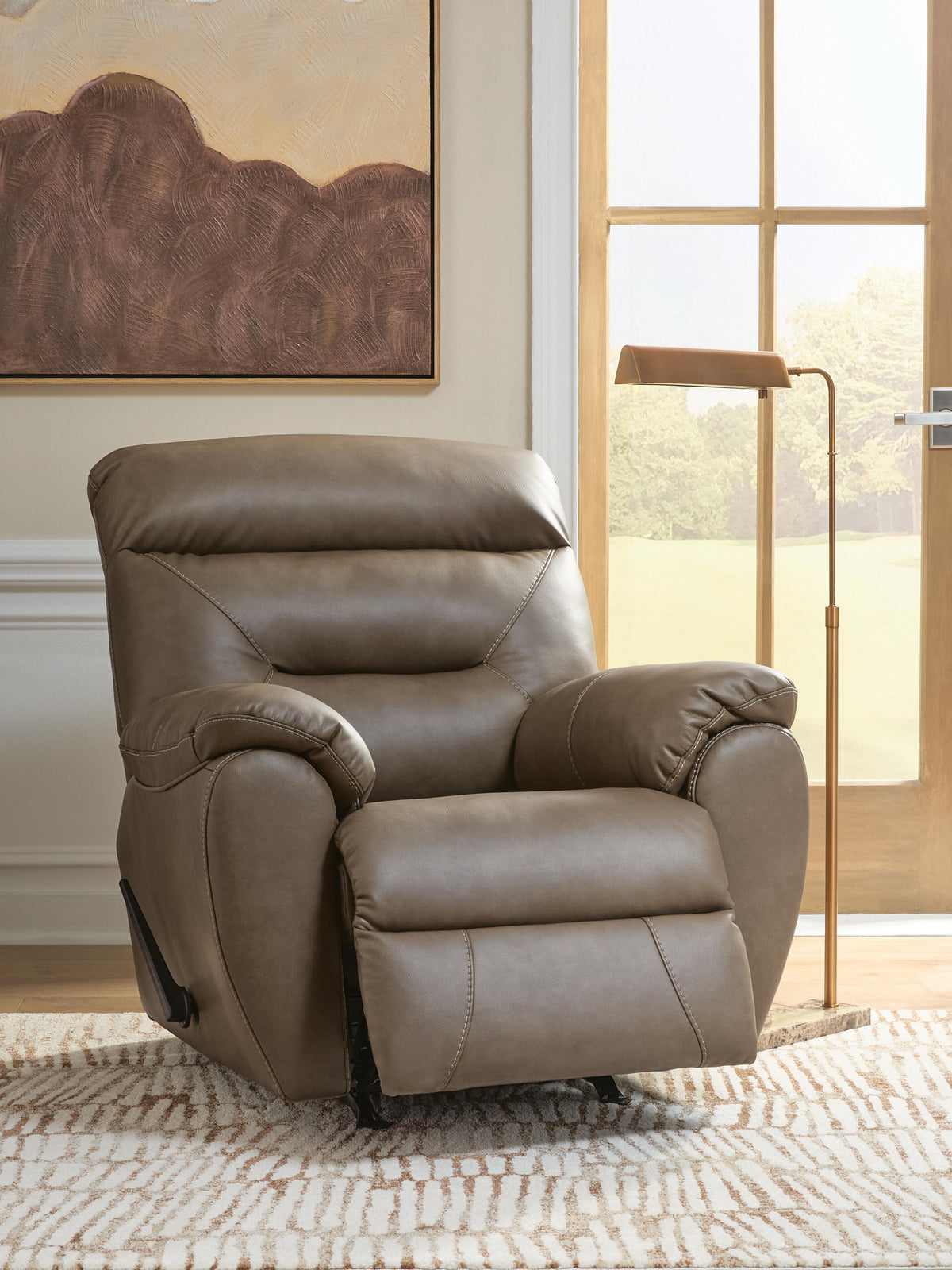 Pittsman Biscotti Recliner - Ornate Home