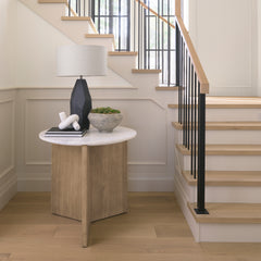 Piven Black/Gray Textured Ceramic Table Lamp - Ornate Home