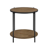 Pivot Brown End Table - Ornate Home