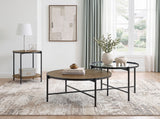 Pivot Brown End Table - Ornate Home