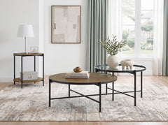 Pivot Brown End Table - Ornate Home