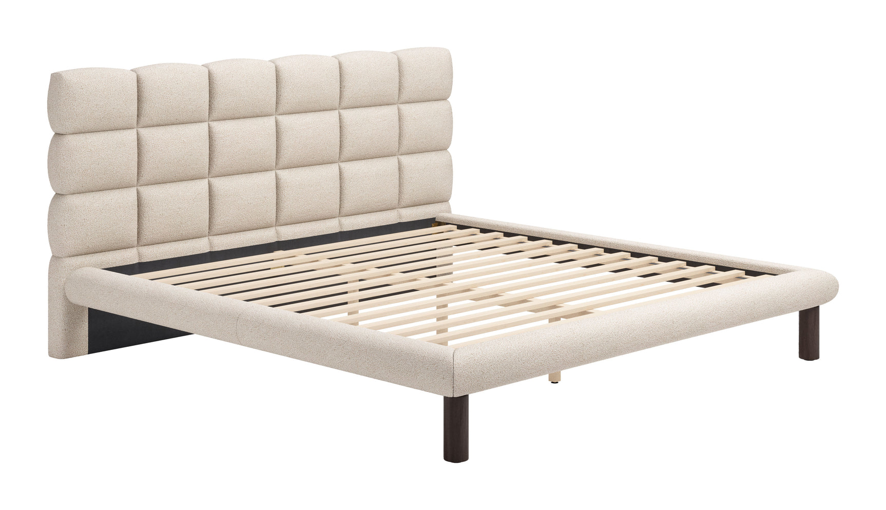 Placid Beige King Bed - Ornate Home