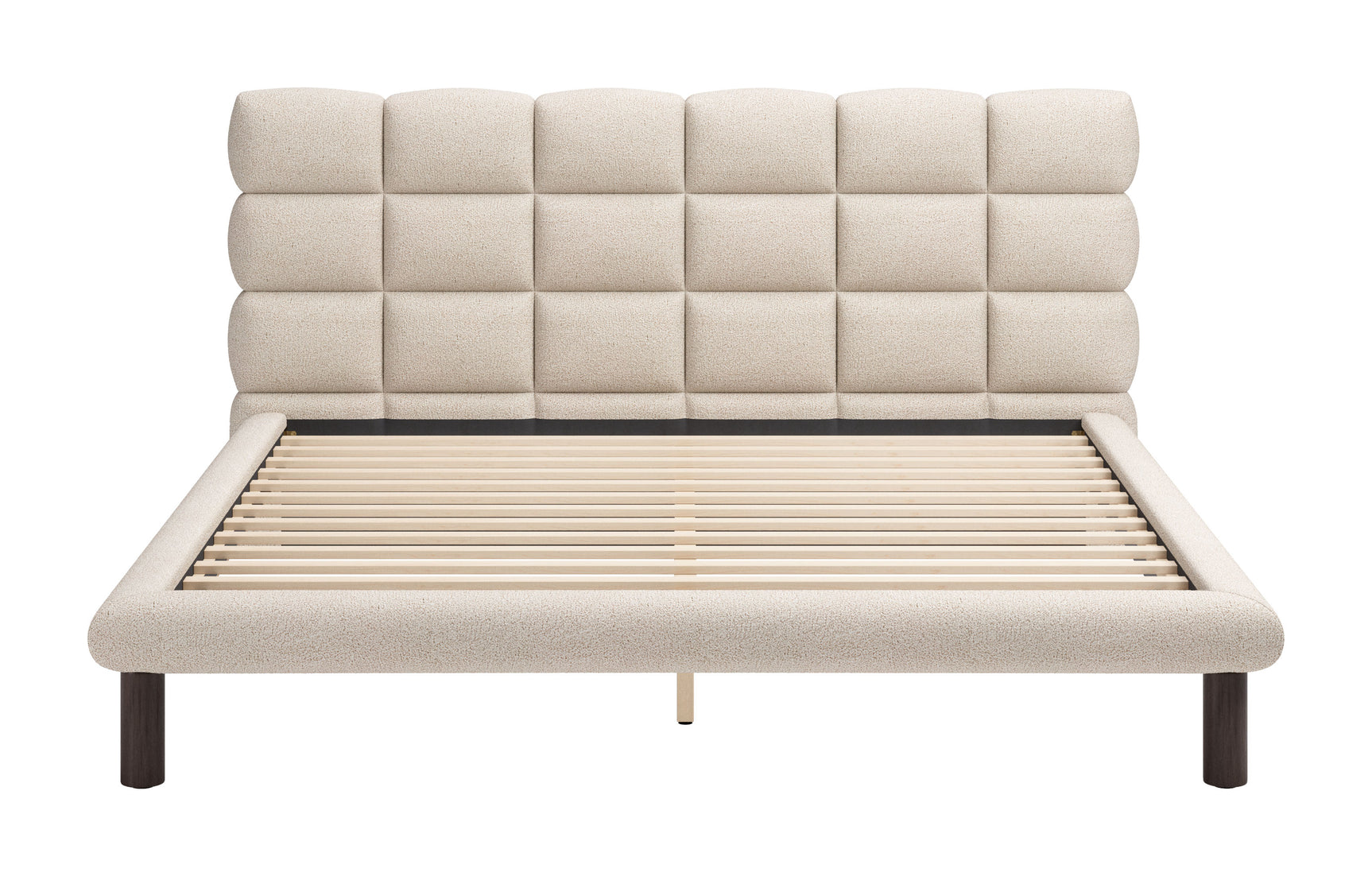 Placid Beige King Bed - Ornate Home