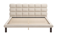 Placid Beige King Bed - Ornate Home