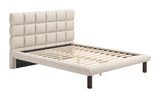 Placid Beige Queen Bed - Ornate Home