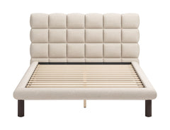 Placid Beige Queen Bed - Ornate Home