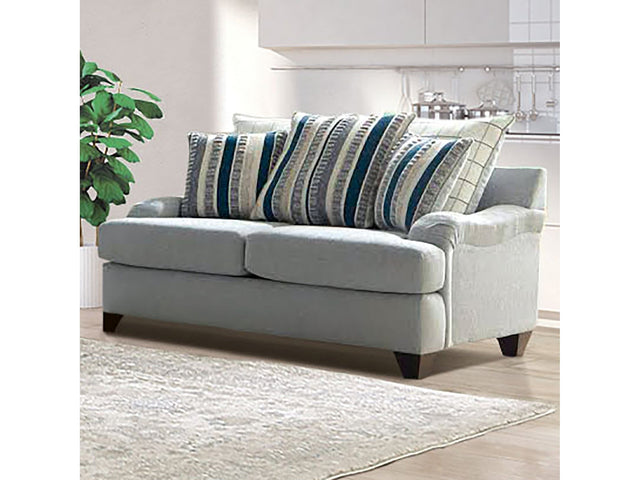 Plaistow Gray Loveseat - Ornate Home