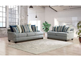 Plaistow Gray Sofa & Loveseat - Ornate Home