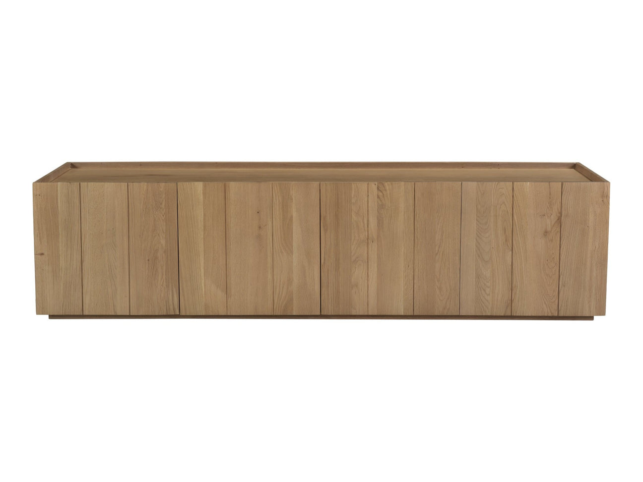 Plank Natural Media Cabinet - Ornate Home