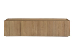 Plank Natural Media Cabinet - Ornate Home
