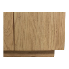 Plank Natural Media Cabinet - Ornate Home