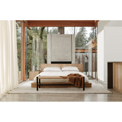 Plank Natural Nightstand - Ornate Home