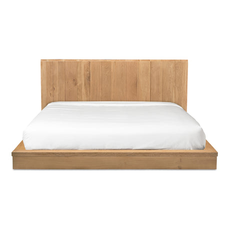 Plank Natural Queen Bed - Ornate Home