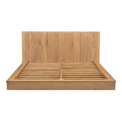 Plank Natural Queen Bed - Ornate Home