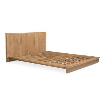 Plank Natural Queen Bed - Ornate Home