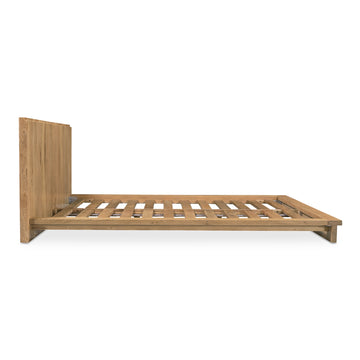 Plank Natural Queen Bed - Ornate Home