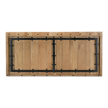 Plank Natural Queen Bed - Ornate Home