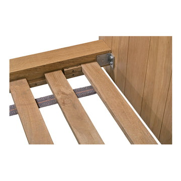 Plank Natural Queen Bed - Ornate Home