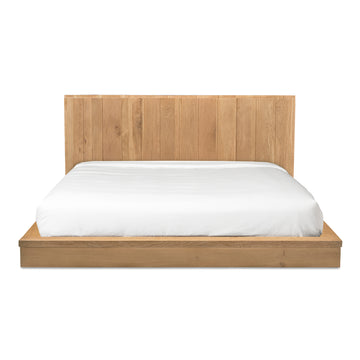 Plank Natural Queen Bed - Ornate Home