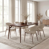 Plano Brown Dining Table - Ornate Home