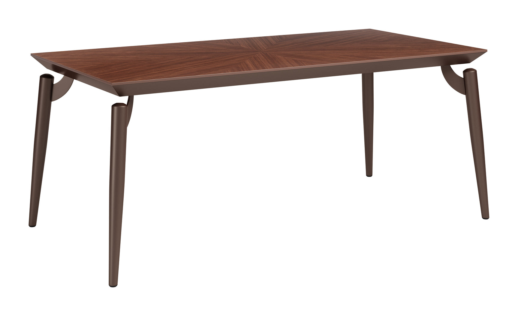 Plano Brown Dining Table - Ornate Home