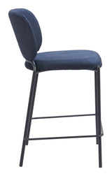 Plat Blue Counter Stool (Set of 2) - Ornate Home