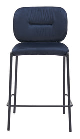 Plat Blue Counter Stool (Set of 2) - Ornate Home