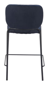 Plat Blue Counter Stool (Set of 2) - Ornate Home