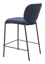 Plat Blue Counter Stool (Set of 2) - Ornate Home