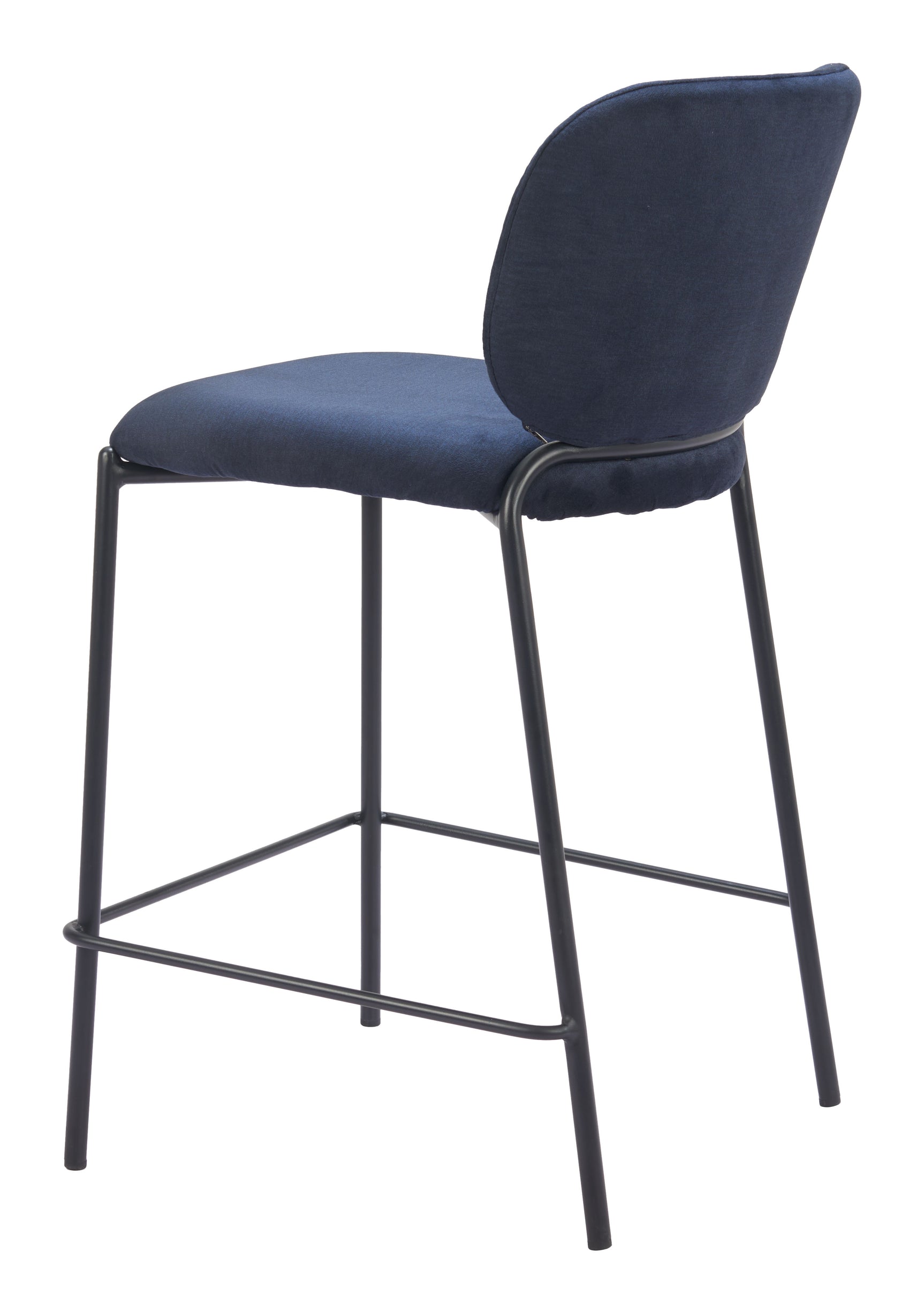Plat Blue Counter Stool (Set of 2) - Ornate Home
