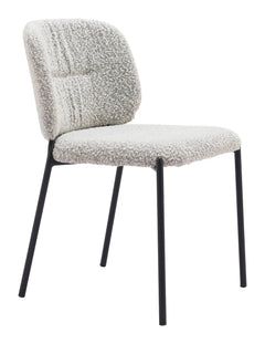 Plat Gray Dining Chair (Set of 2) - Ornate Home