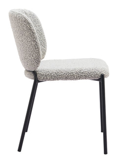 Plat Gray Dining Chair (Set of 2) - Ornate Home