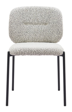 Plat Gray Dining Chair (Set of 2) - Ornate Home