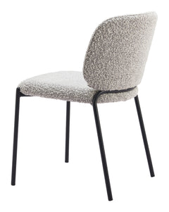 Plat Gray Dining Chair (Set of 2) - Ornate Home