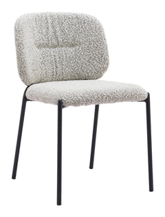 Plat Gray Dining Chair (Set of 2) - Ornate Home