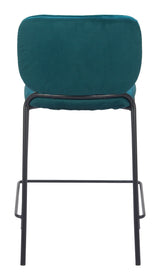Plat Green Counter Stool (Set of 2) - Ornate Home