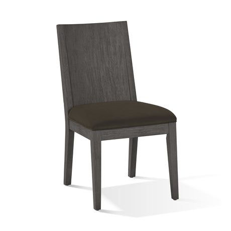 Plata Dining Chair in Thunder Grey (Set of 2) - Ornate Home