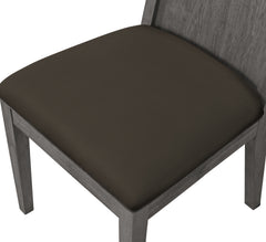 Plata Dining Chair in Thunder Grey (Set of 2) - Ornate Home