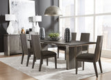 Plata Extension Dining Table in Thunder Grey - Ornate Home