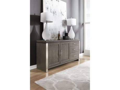 Plata Sideboard in Thunder Grey - Ornate Home
