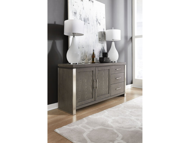 Plata Sideboard in Thunder Grey - Ornate Home