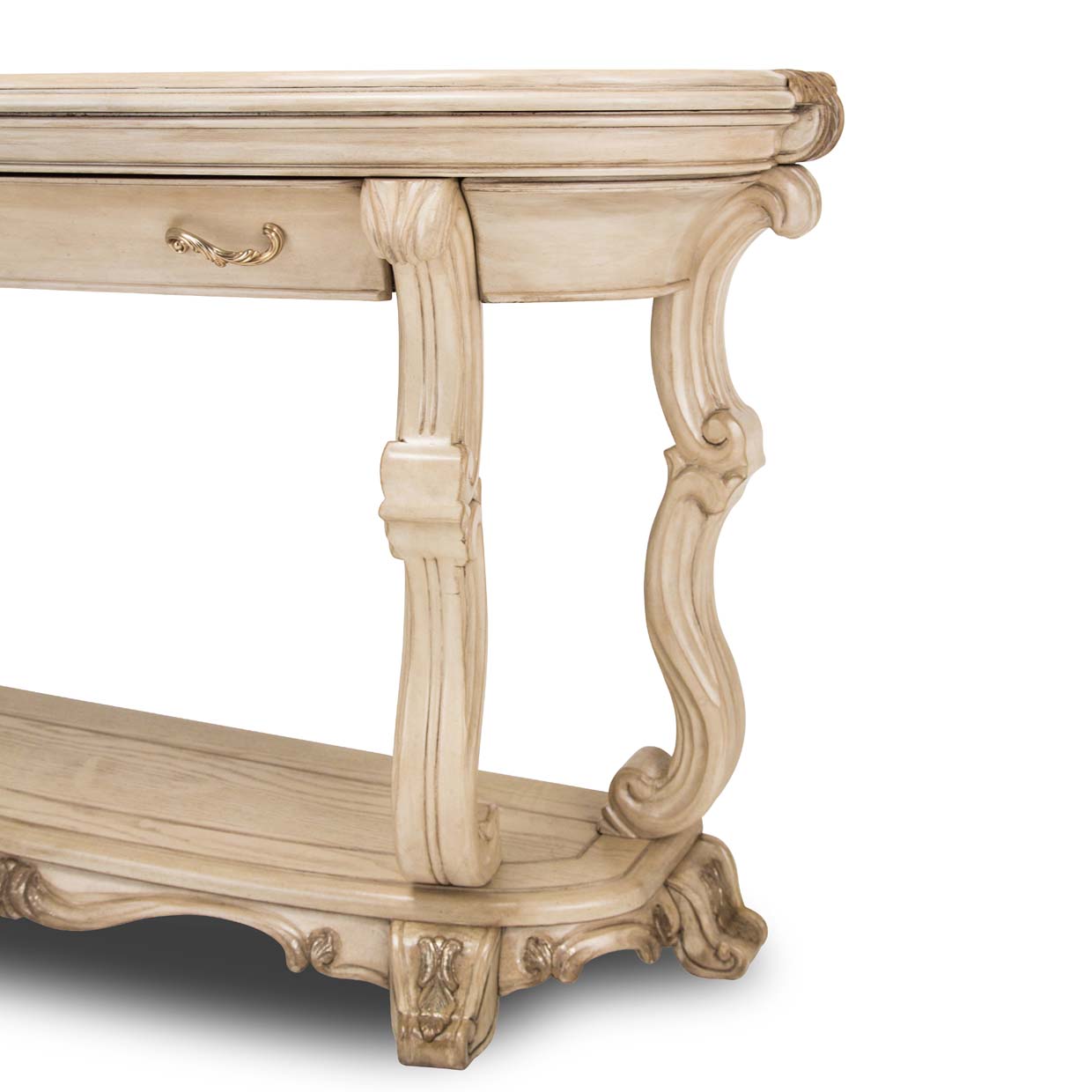 Platine de Royale Champagne Console Table - Ornate Home