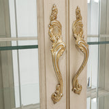 Platine de Royale Champagne Curio Cabinet - Ornate Home