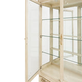 Platine de Royale Champagne Curio Cabinet - Ornate Home