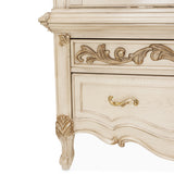 Platine de Royale Champagne Curio Cabinet - Ornate Home
