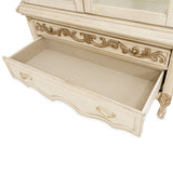 Platine de Royale Champagne Curio Cabinet - Ornate Home