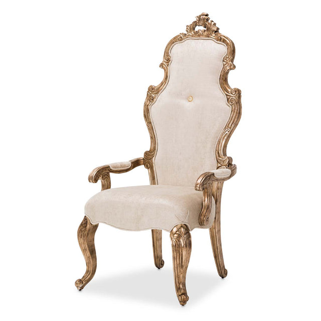 Platine de Royale Champagne Desk Chair - Ornate Home
