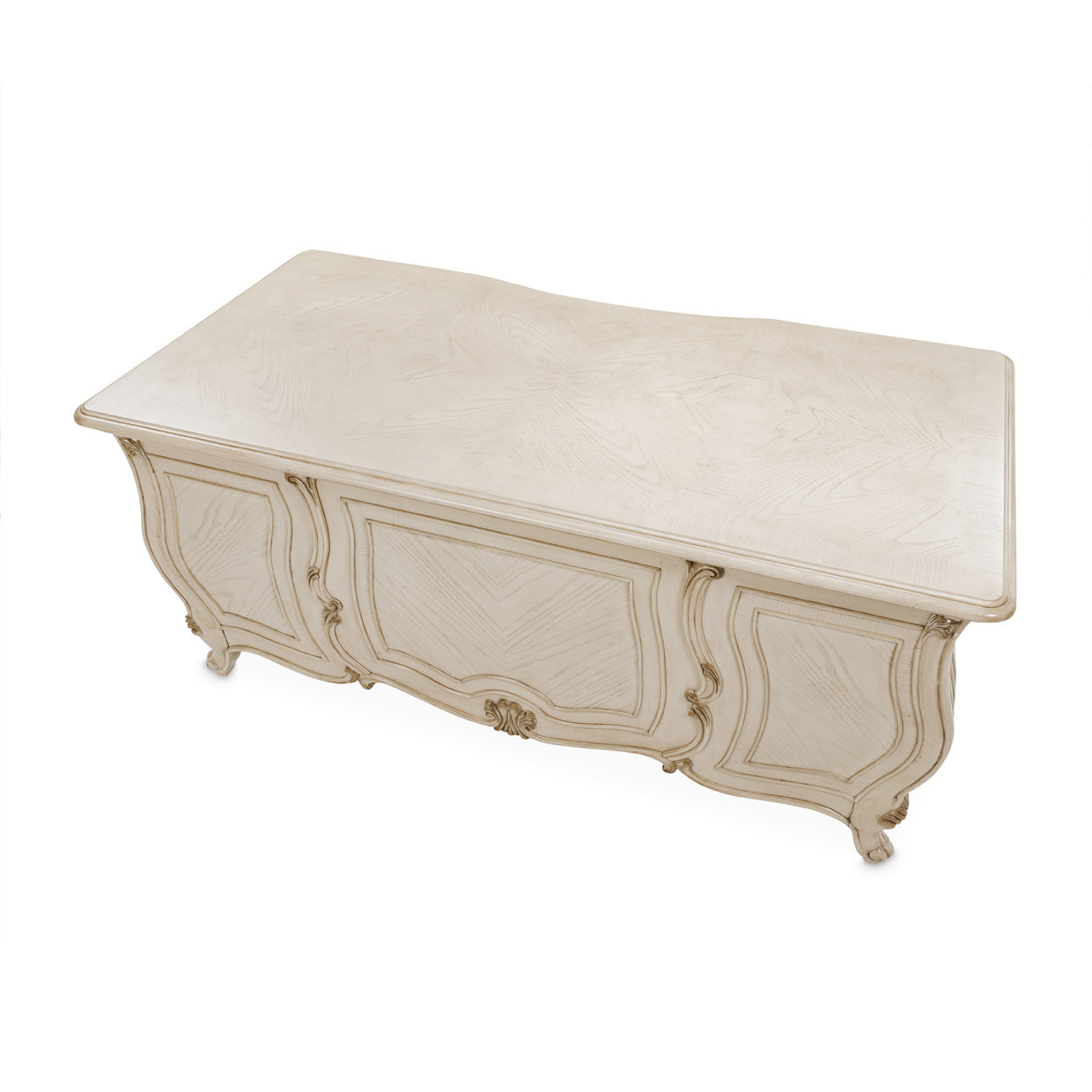 Platine de Royale Champagne Desk - Ornate Home